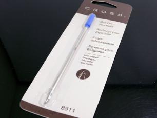Refill till Cross Kulspetspenna Bl&aring; Medium