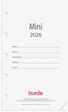 Mini kalendersats 2026