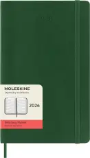 Kalender Moleskine Daily Myrtle Green Soft Large 2026
