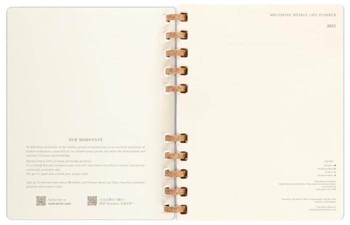 Spiral Planner 2023 XXL Smoke Grey