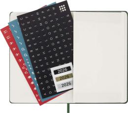 Kalender Moleskine Daily Hard Pocket Myrtle Green 2027