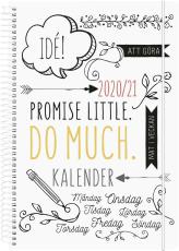 Burde Publishing AB Veckoplanering Doodle A5 2020-2021 - Kalenderkungen.se