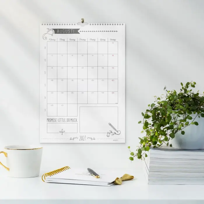 Väggkalender Doodle 2027