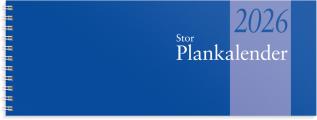 Kalender 2026 Stor Plankalender spiralbunden
