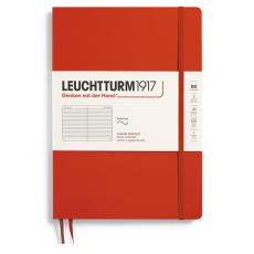 Leuchtturm Notebook B5 Soft 123s Fox Red Linjerad