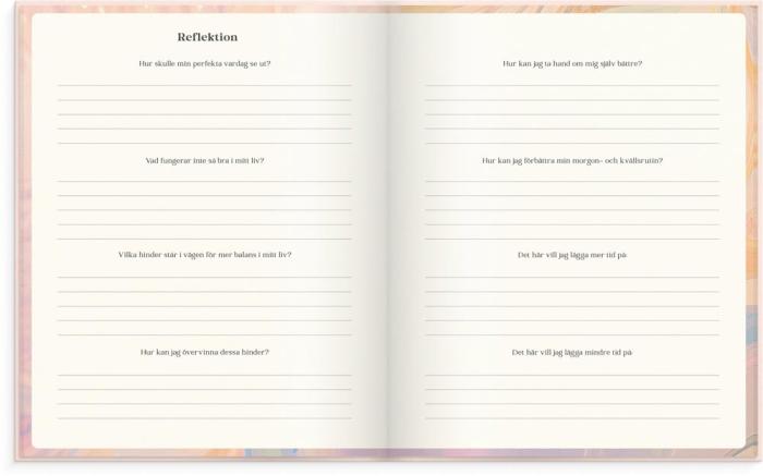 Planera ditt drömliv - odaterad kalender