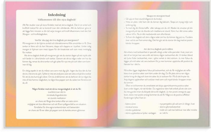 Morgon- och kvällsdagbok 