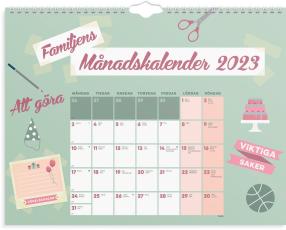 Familjens Månadskalender 2023