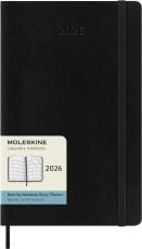 Kalender Moleskine MonthNote Black Soft Large 2026