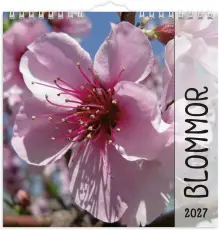 V&auml;ggkalender Blommor 2027