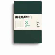 Leuchtturm Jottbook A5 3- pack Dotted Forest Green