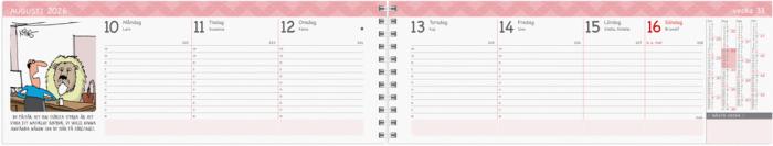 Stor Plankalender Humor 2026