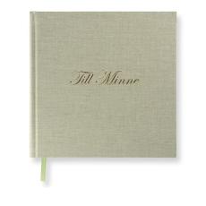 Till Minne 185 x 185 Transparent Green Leaf 