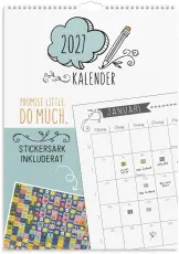 V&auml;ggkalender Doodle 2027