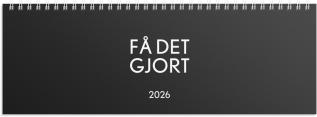 Bordsalmanackan Få det gjort 2026