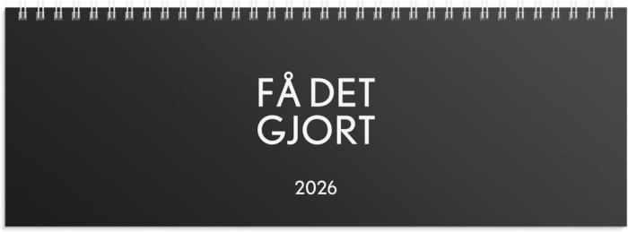 Bordsalmanackan Få det gjort 2026