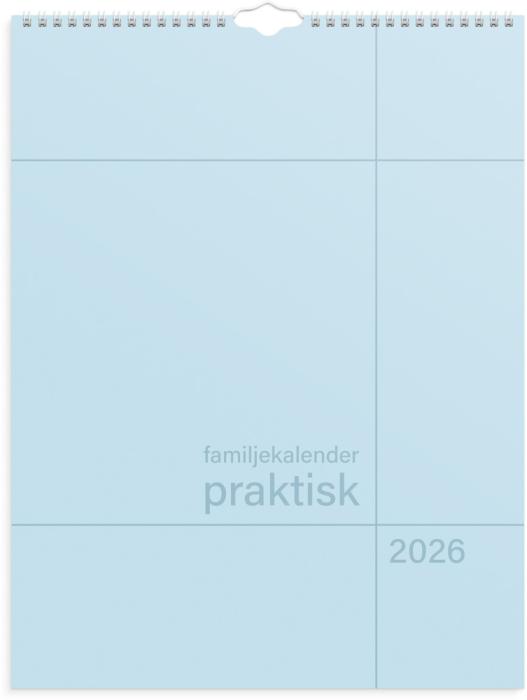 Familjekalender Praktisk 2026