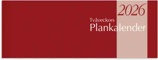 Kalender 2026 Tvåveckors Plankalender
