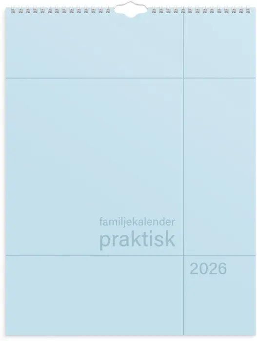 Familjekalender Praktisk 2026