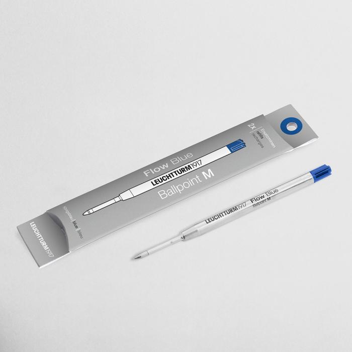 Refill Drehgriffel M Royal Blue 2-pack