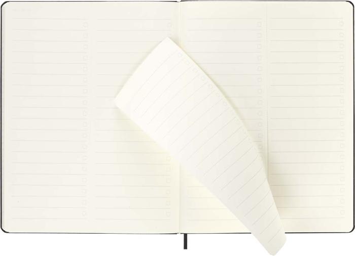 Kalender Moleskine Weekly Pro Vertical Svart hard XL 2026