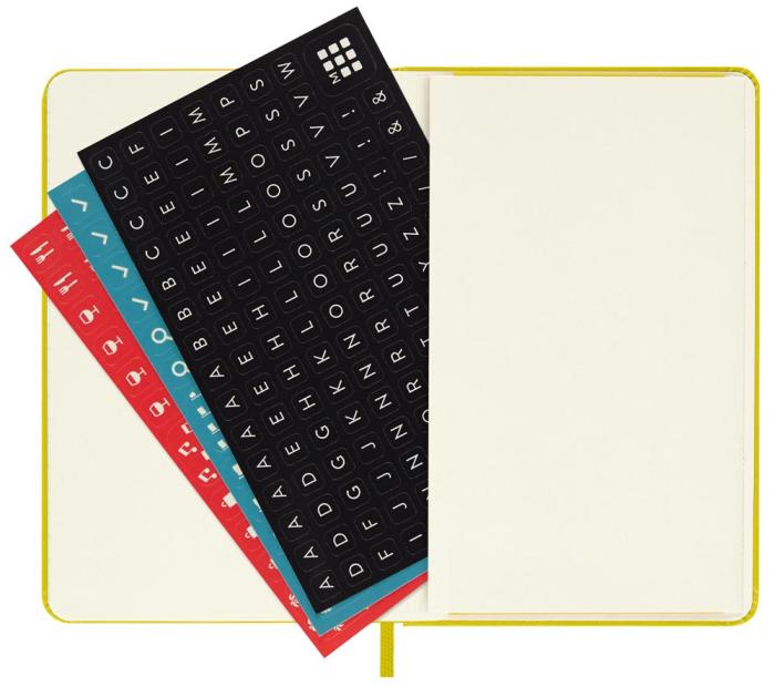 Moleskine Weekly Notebook Hay Yellow hard pocket 2023