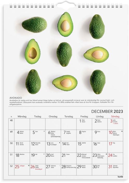 Väggkalender gröna tips 2023