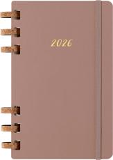 Kalender Moleskine Spiral Planner 2026 Large Almond