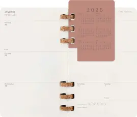 Kalender Spiral Planner 2026 Large Svart