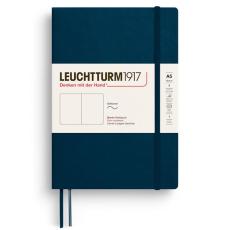 Leuchtturm Notebook A5 soft olinjerad Deep Sea