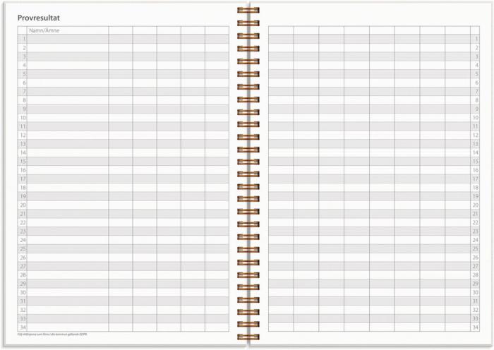 Kalender Study A5 Story Fjärilar 2024-2025