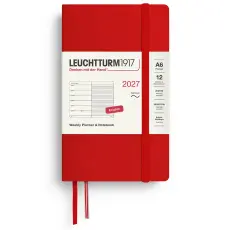 Kalender Leuchtturm1917 A6 vecka/notes Soft Cherry 2027