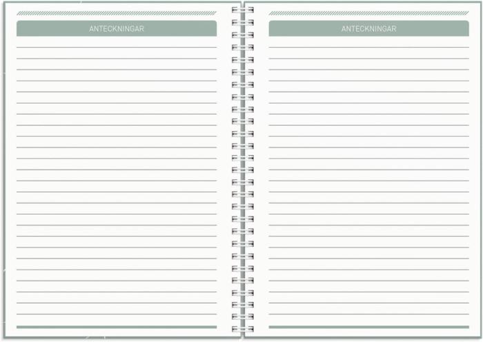 Kalender 2025 Få det gjort grön 