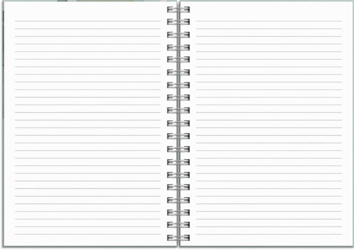 Kalender Senator A6 Story grön 2024-2025