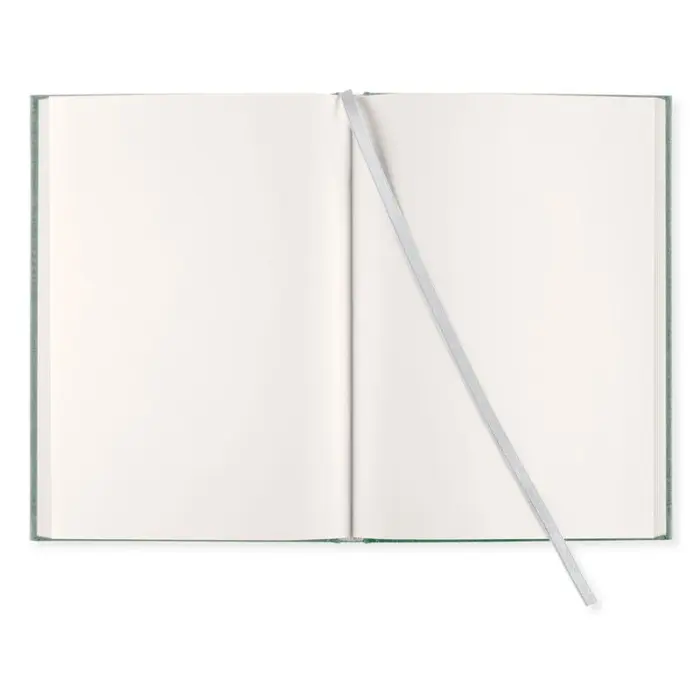 Olinjerad Blank Book A5 - 128 sidor Misty green
