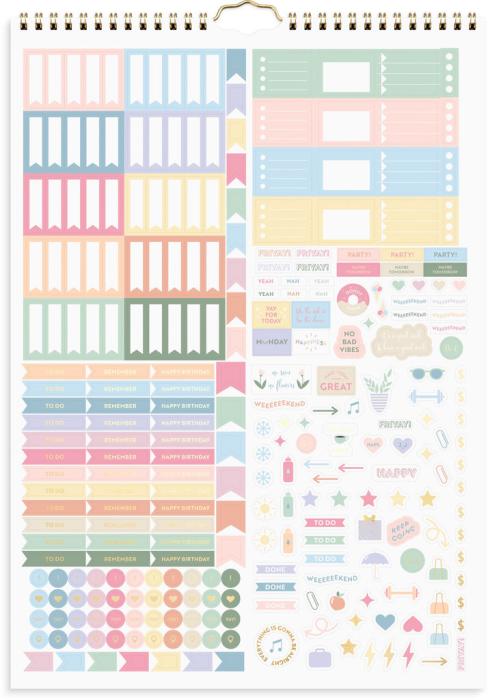 Väggkalender Life organizer 2023