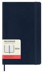 Moleskine Daily Blue Soft Large 2024