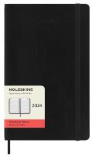 Moleskine Daily Black Soft Large 2024