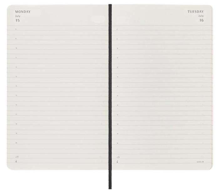 Moleskine Daily Black Soft Large 2024