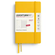 Kalender Leuchtturm1917 A6 vecka/notes Sunflower 2027