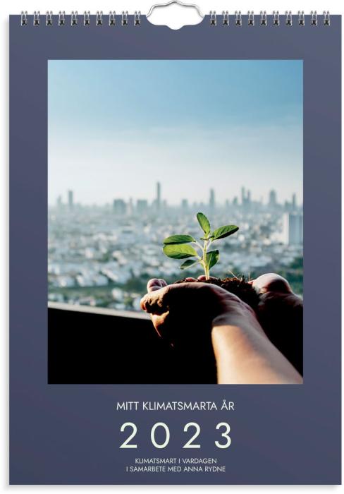 Väggkalender Mitt klimatsmarta år 2023