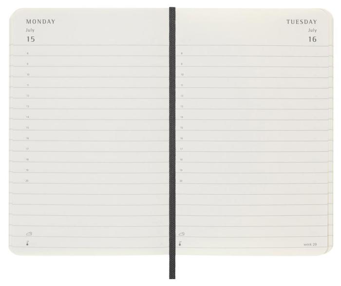 Moleskine Daily Black Soft pocket 2024