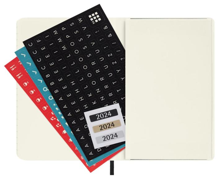 Moleskine Daily Black Soft pocket 2024