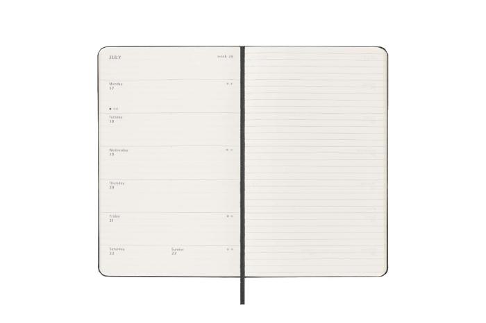 Moleskine Veckokalender L Hard 2022-2023