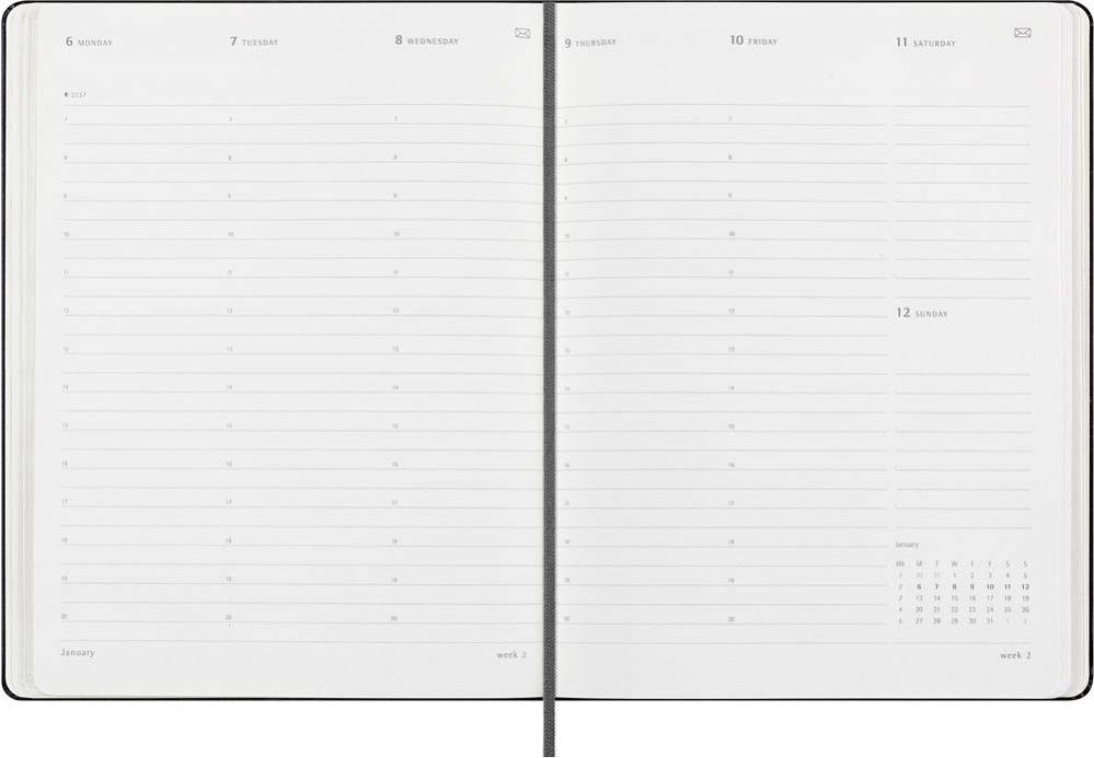 Moleskine M+ Plan Pro XL Black 2025