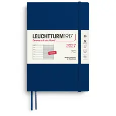 Kalender Leuchtturm1917 A5 vecka/notes Soft Navy 2027