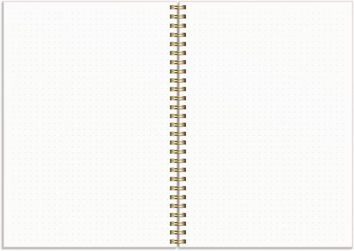 Kalender 2025 Life Planner Pink horisontell