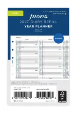 Filofax &aring;rsplan mini 2027