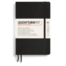 Leuchtturm Notebook ruled black