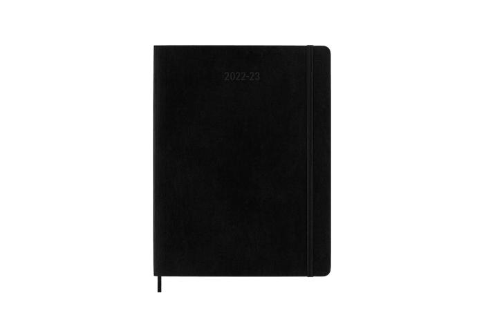 Moleskine Veckokalender XL Svart Mjuk 22/23
